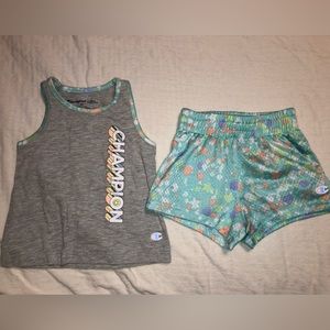 Champion shirt and short bundle